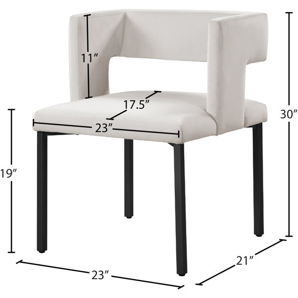 Mercer41 Inga Velvet Arm Chair & Reviews Wayfair